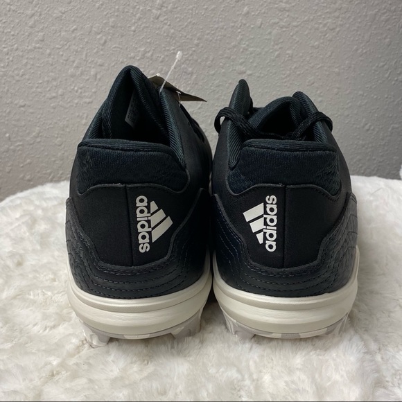 ADIDAS ICON 4 BASEBALL CLEATS MOLDED Sz 13 BLACK - Picture 3 of 7